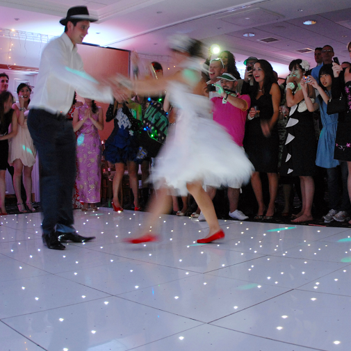 LED dancefloor hire in Cyprus