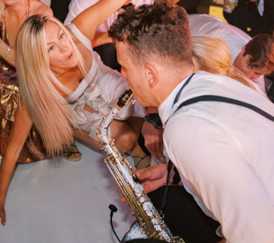 DJ and sax hire in Cyprus